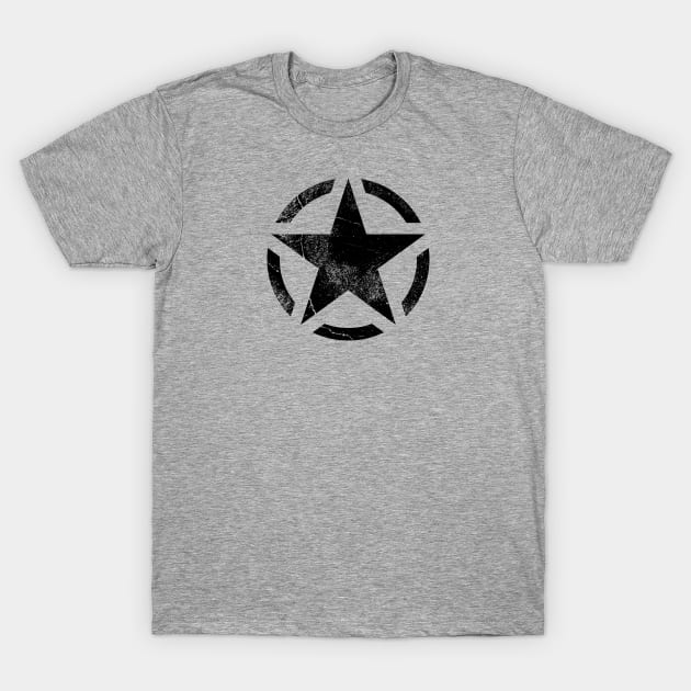 Military Star T-Shirt by JP